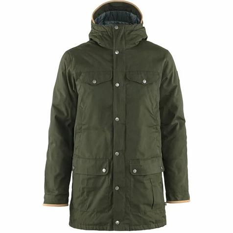 Fjallraven Men Greenland No. 1 Parkas Green PH40558 Philippines